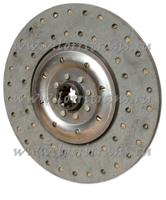 Диск  ведомый феррадо ( Турбо )  / АККОР 142-1601130 купить у ЛОРРИ ТРАНС фото диск  ведомый феррадо ( турбо )  / аккор 142-1601130