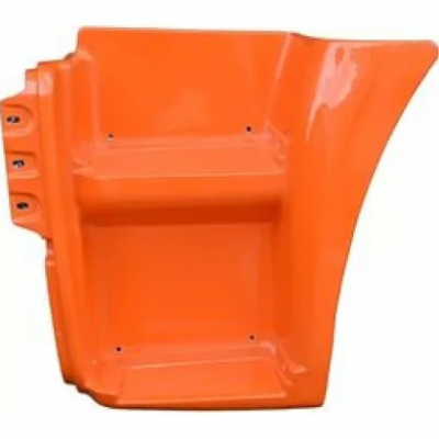 Щиток подножки 6520-8405111 левый (оранжевый)